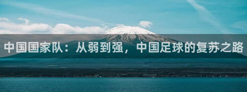 世界杯官网：中国国家队：从弱到强，中国足球的复苏之路