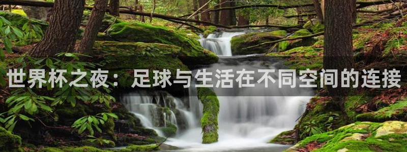 世界杯附加赛赛程表：世界杯之夜：足球与生活在不同空间的连接